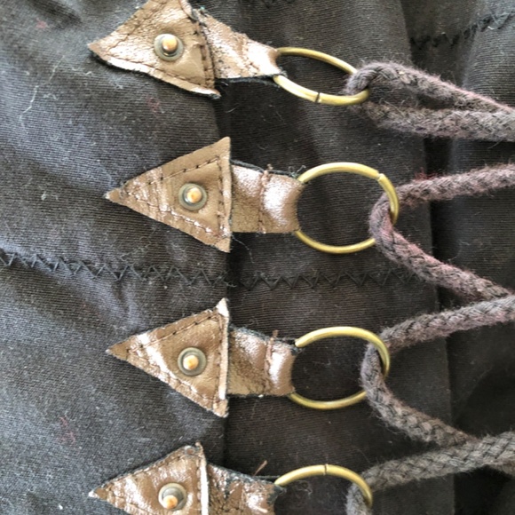 Sleeveless Jacket  Hooded Vintage Embellishments - Picture 6 of 11